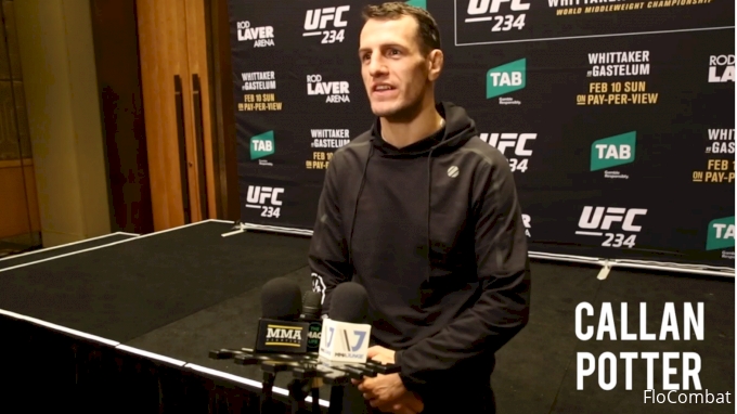 UFC 234 | Callan Potter Interview