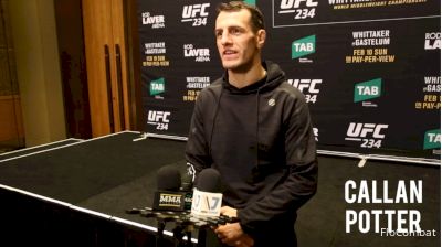 UFC 234's Callan Potter On UFC Debut: 'The Lights Are A Little Brighter'