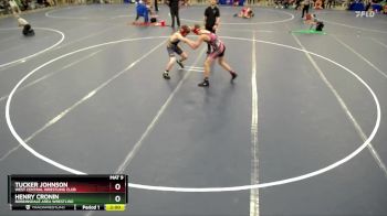 157 lbs Quarterfinal - Tucker Johnson, West Central Wrestling Club vs Henry Cronin, Robbinsdale Area Wrestling