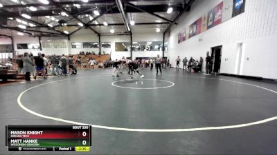 197 lbs Cons. Semi - Matt Hanke, Wisconsin-Oshkosh vs Mason Knight, Indiana Tech