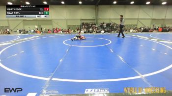 43 lbs Rr Rnd 2 - Tyson Townes, Texas Top Team 9u vs Koen Robinson, Shootbox 9U