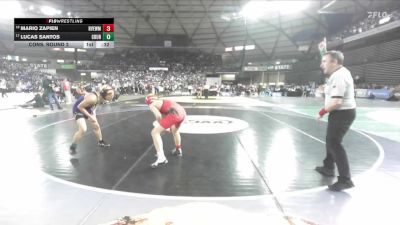 Boys 1B/2B 113 Cons. Round 2 - Mario Zapien, River View vs Lucas Santos, Columbia Burbank