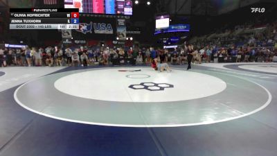 145 lbs Champ. Rd Of 32 - Olivia Hofrichter, WI vs Jenna Tuxhorn, IL