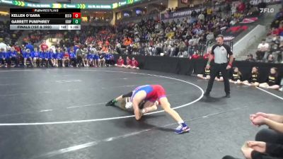 113 lbs Finals (1st & 3rd) - Kellen O`gara, Decorah vs Garrett Pumphrey, Eddyville-Blakesburg-Fremont
