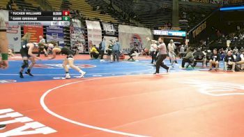 106 Class 3 lbs Quarterfinal - Tucker Williams, Hillsboro vs Gabe Grisham, Willard