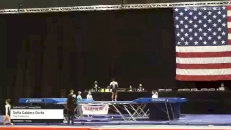 Sofia Caldera Dorta - Individual Trampoline, The Palaestra - 2021 USA Gymnastics Championships