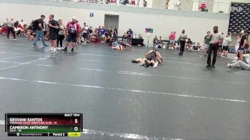 150 lbs Cons. Round 2 - Geovani Santos, Treasure Coast Wrestling Club vs Cameron Anthony, Gulf