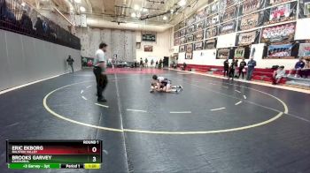 104-110 lbs Round 1 - Eric Ekborg, Ralston Valley vs Brooks Garvey, Chaparral
