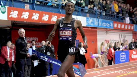 Yomif Kejelcha Runs 3:48.46 Mile, Misses World Record By .01