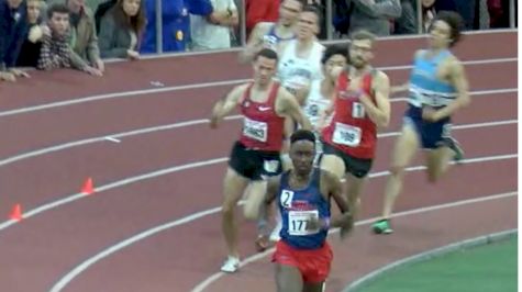 Men's Mile, Heat 1 - Waleed Suliman NCAA #2 3:56