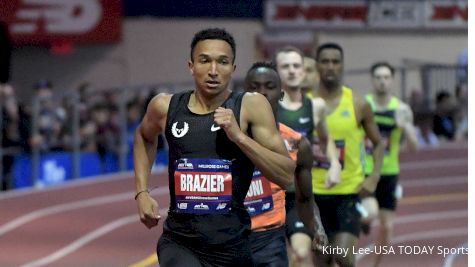 Donavan Brazier Smashes Indoor 800m U.S. Record