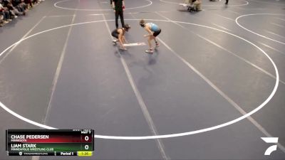 86 lbs Cons. Round 3 - Chase Pedersen, Minnesota vs Liam Stark, Minneapolis Wrestling Club