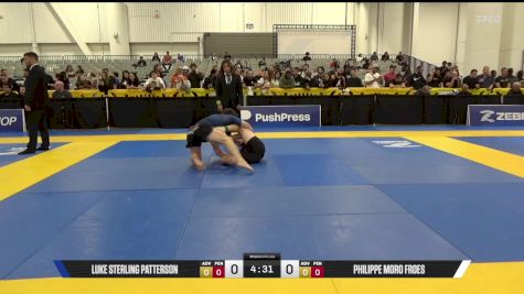 Philippe Moro Froes vs Luke Sterling Patterson 2025 World IBJJF Jiu-Jitsu No-Gi Championship