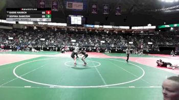 155 lbs Cons. Round 2 - Sophia Samczuk, Unattached vs Sadie Hausch, Unattached