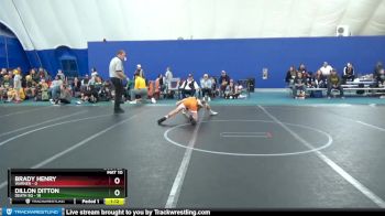 88 lbs Round 6 (10 Team) - Dillon Ditton, Death Sq vs Brady Henry, Warner