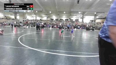 50 lbs Cons. Round 2 - Emmabelle Graham, Joelton Wrestling Club vs Lailah Withrow, Higher Calling Wrestling