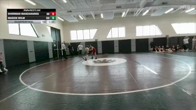 95B Quarterfinal - Mason Wilm, Centennial Middle School vs Sherman Manzanares, Riverton Middle School