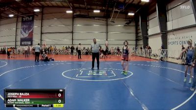 96 lbs Rd# 9- 2:15pm Saturday Final Pool - Joseph Bajza, Mile High vs Adam Walker, NCWAY National Team