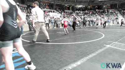 61 lbs Semifinal - Michael Mairel, Perry Wrestling Academy vs Troy Richardson, Shelton Wrestling Academy