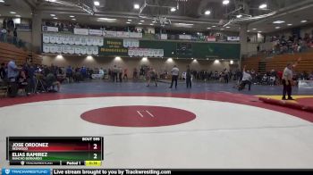 120 lbs Cons. Round 3 - Jose Ordonez, Redwood vs Elias Ramirez, Rancho Bernardo