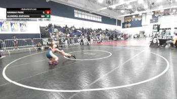 125 lbs Champ. Round 1 - Alondra Guevara, Magnolia vs Hannah Park, Yorba Linda