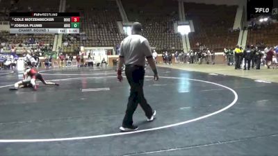 7A 150 lbs Champ. Round 1 - Cole Motzenbecker, Dothan HS vs Joshua Plumb, Alma Bryant
