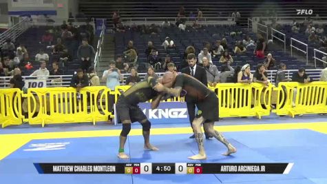 Arturo Arciniega Jr vs Matthew Charles Montleon 2025 Pan IBJJF Jiu-Jitsu No-Gi Championship