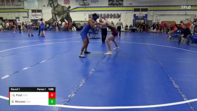 JV-28 lbs Round 1 - Cael Post, Independence vs D`Angelo Moreno, Cedar Rapids Washington