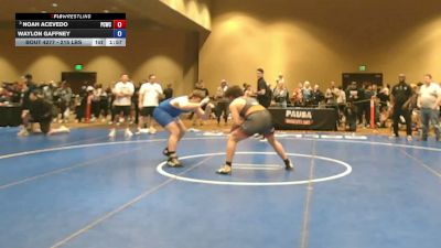 215 lbs Champ. Rd Of 16 - Noah Acevedo, PCWC vs Waylon Gaffney