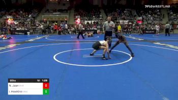 96 lbs Prelims - Nathanial Jean, Whitted Trained vs Ian Hawkins, Greg Gomez