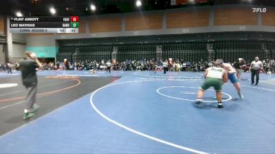 285 lbs Cons. Round 6 - Leo Mathias, Battle Mountain vs Flint Abbott, Foothill