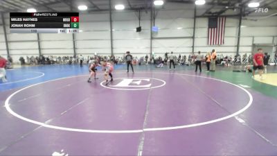 110 lbs Round 5 (4pm Saturday) - Miles Haynes, Maryland Gold vs Jonah Rohm, Dynasty Black