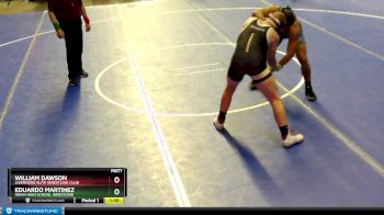 182 lbs Quarterfinal - William Dawson, Livermore Elite Wrestling Club vs Eduardo Martinez, Ukiah High School Wrestling