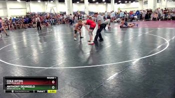 175 lbs Round 1 (6 Team) - Anthony Deangelo, Brawlers Elite vs Cole Ditzig, Ohio Titan Red