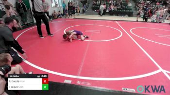 52-55 lbs Semifinal - Truex Goode, Roland Youth League Wrestling vs Isaac Glover, Vian Wrestling Club