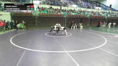 157 lbs Round Of 16 - Brody Bailey, Carolina Forest vs Archer Rozelle, Catawba Ridge