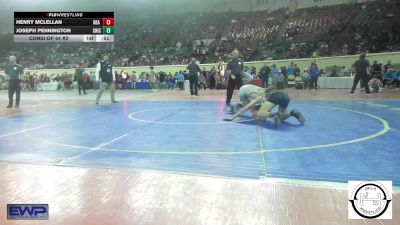 118 lbs Consi Of 64 #2 - Henry McLellan, Ada Junior High vs Joseph Pennington, Chickasha Wrestling