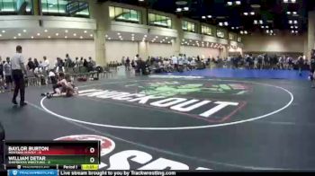 106 lbs Round 8 (10 Team) - William Detar, Shamrocks Wrestling vs Baylor Burton, Montana Huntly