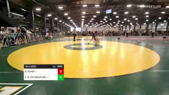 106 lbs Consi Of 128 #2 - Graeson Streit, UT vs Zachary Gomer-Chrobocinski, SC