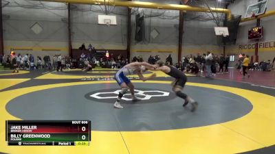 150 lbs Cons. Round 6 - Jake Miller, Broken Arrow vs Billy Greenwood, Poudre