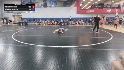 80 lbs Adam Husk Jr., Wisconsin vs Joshua Strode, Illinois