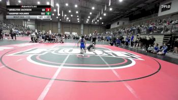 110 lbs Champ. Round 3 - Harper Holmes, Frontenac vs Brielynn Jackson, Gardner Edgerton