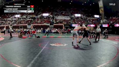 Champ. Round 1 - Trapper Kinamon, Conrad vs Carter Short, Columbus High School