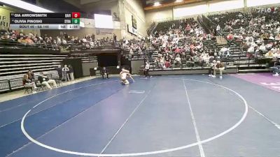 6A 140 lbs Champ. Round 1 - Gia Arrowsmith, Davis vs Olivia Pinoski, Syracuse
