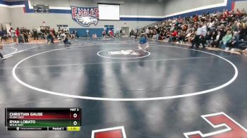 144 lbs Semifinal - Christian Gause, Plano East vs Ryan Lobato, Wylie East