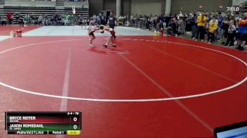 76 lbs Cons. Round 3 - Jaxon Romsdahl, St. James vs Bryce Reiter, Rocori