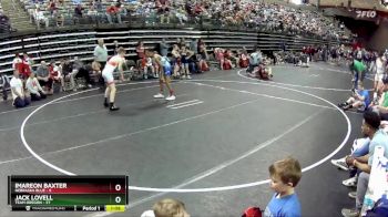 100 lbs Round 4 (6 Team) - Imareon Baxter, Nebraska Blue vs Jack Lovell, Team Oregon