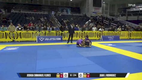 Juan J. Rodriguez vs Joshua Emmanuel Flores 2025 Pan IBJJF Jiu-Jitsu No-Gi Championship