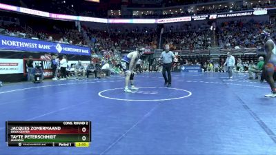 2A-285 lbs Cons. Round 2 - Tayte Peterschmidt, Anamosa vs Jacques Zomermaand, Sioux Center