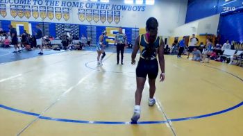 125 lbs Round 5 (6 Team) - Abigail Lespinasse, Wellington WC vs Gabriela Gil, Attack WC